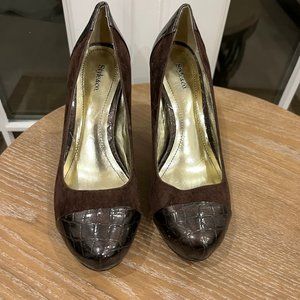 Womens Shoes , Brown pumps